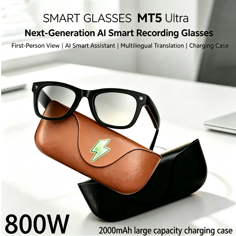 Audio Music For Video - Inteligentne okulary AI 2026 HD 800W