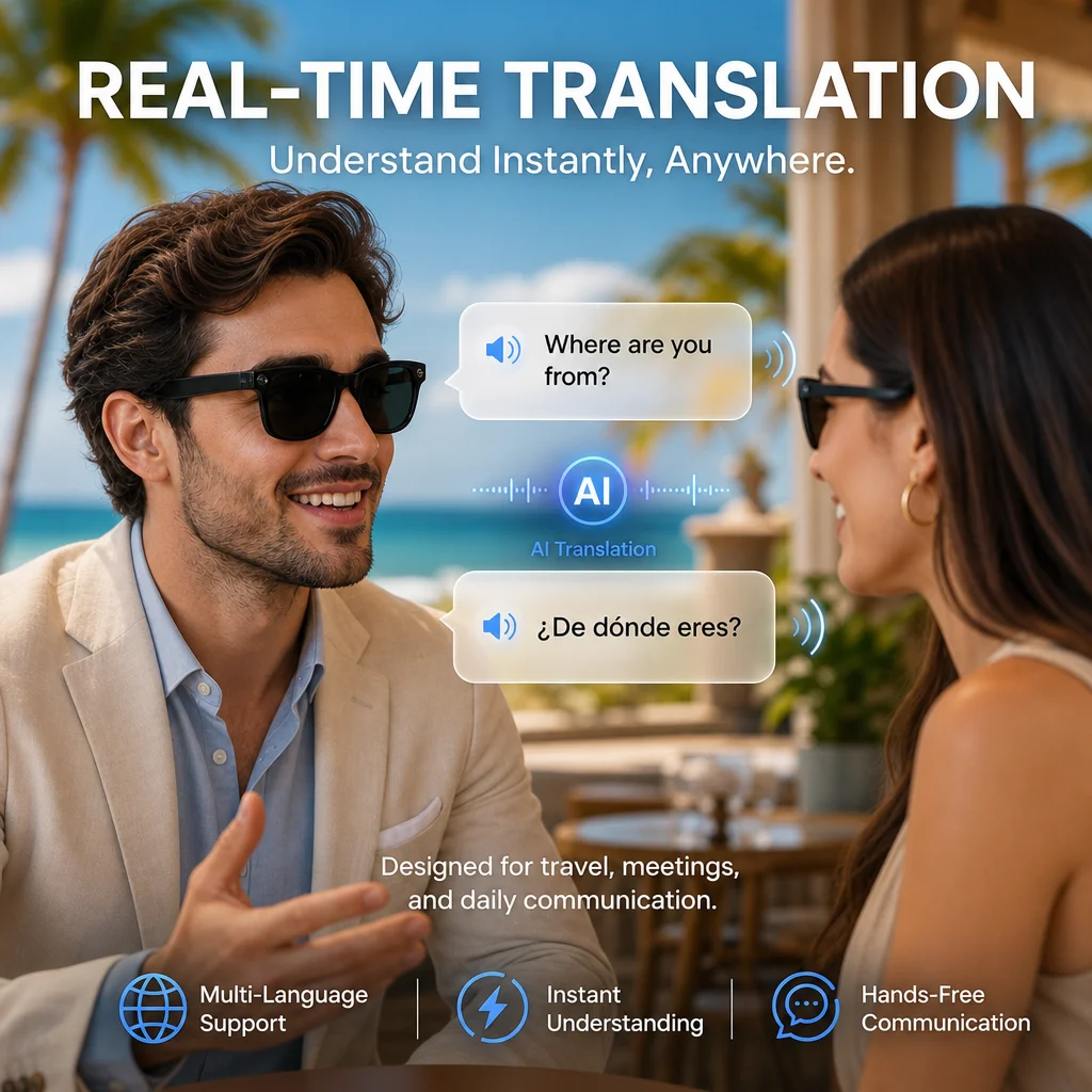 Nowe okulary z kamerą AI 2026, – Audio Music For Video recenzja i cena