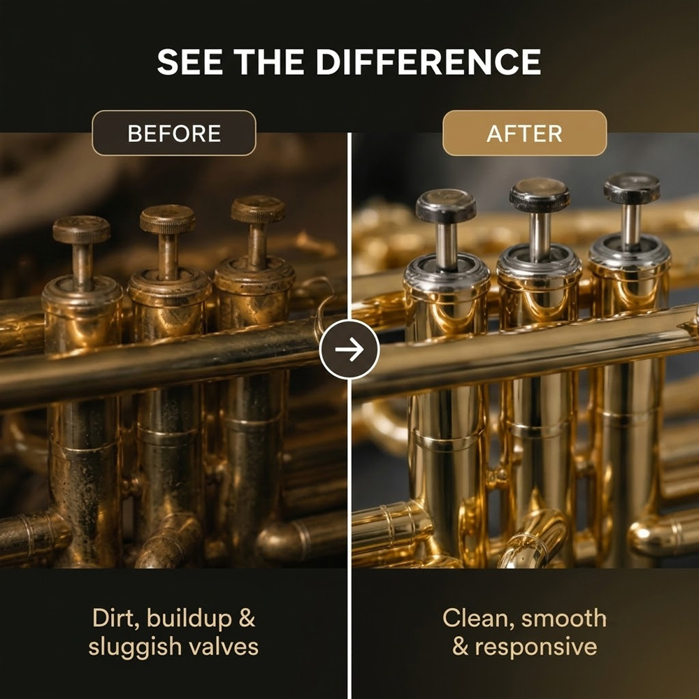 Zestaw do pielęgnacji instrume – Trumpet Valve Oil recenzja i cena