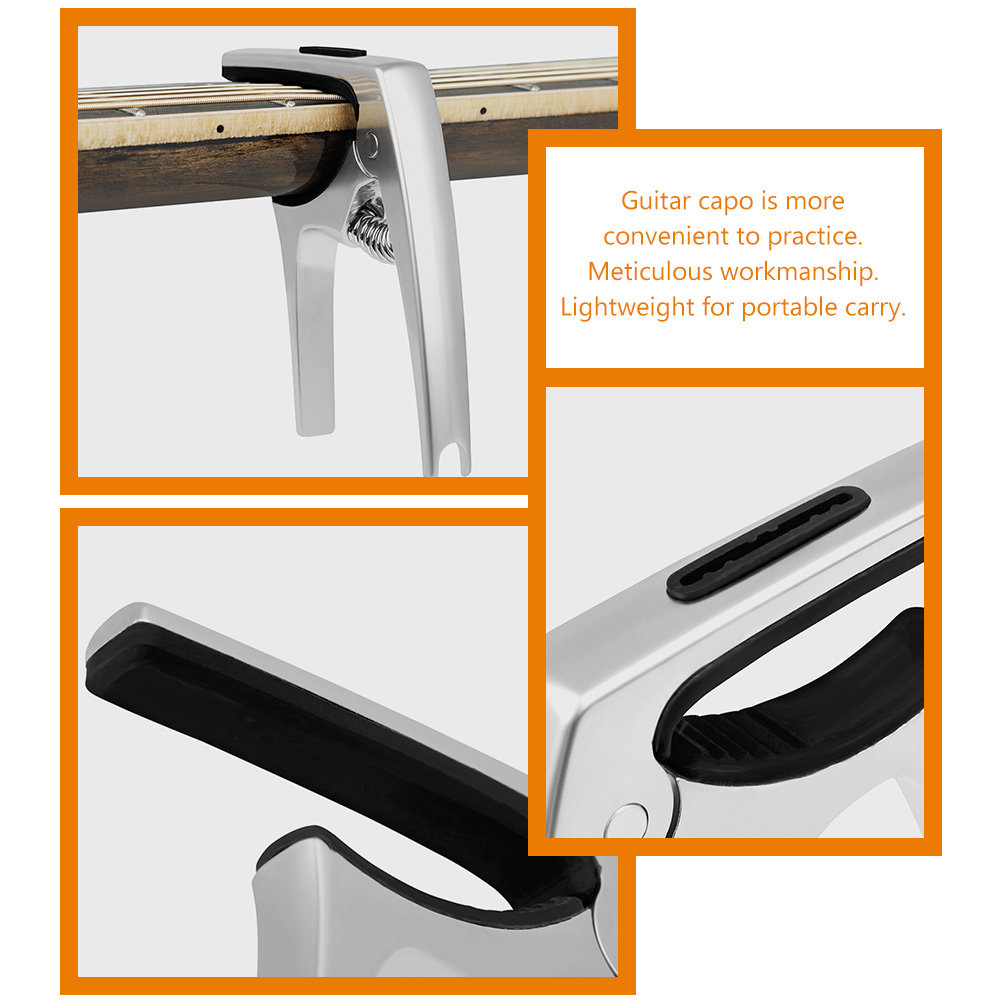 Klips do gitary metalowy, wytr – Guitar Capo Clip recenzja i cena