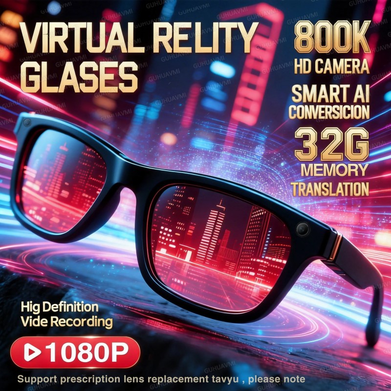 Okulary Lenovo 8K AI Smart Gla – Audio Music For Video recenzja i cena
