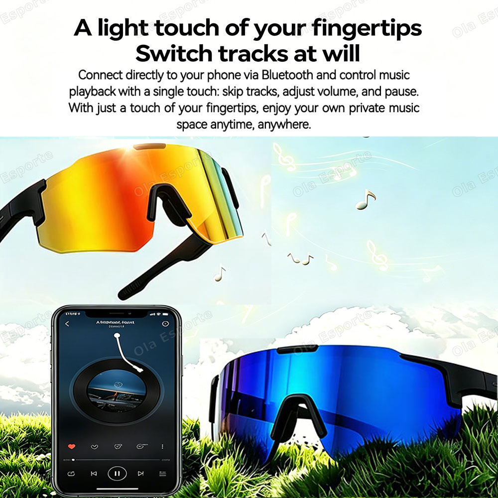 Inteligentne okulary rowerowe  – Audio Music For Video recenzja i cena