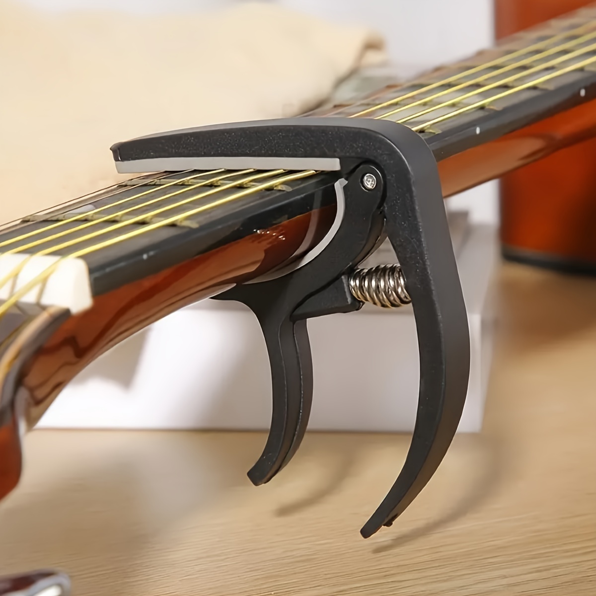 Wytrzymały Drewniany Kapodaste – Guitar Capo Clip recenzja i cena