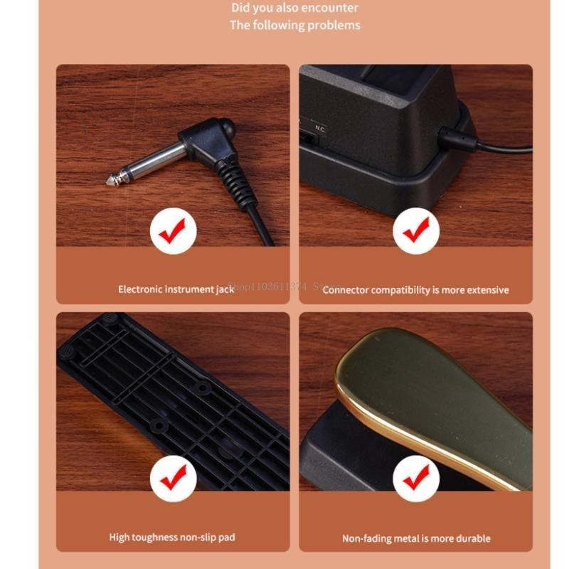 Profesjonalny kontroler pedału – Piano Sustain Pedal recenzja i cena