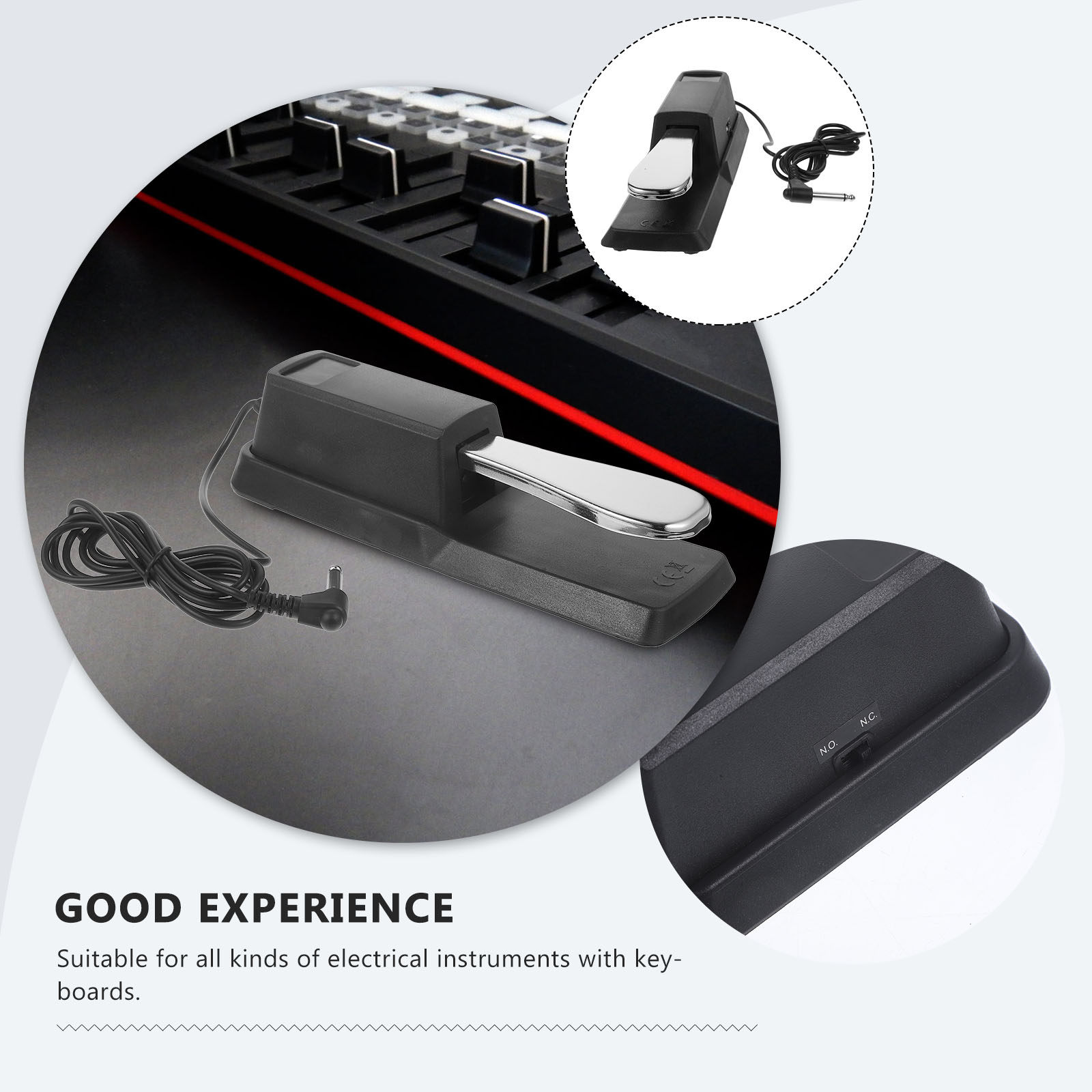 Klasyczny uniwersalny pedał su – Piano Sustain Pedal recenzja i cena