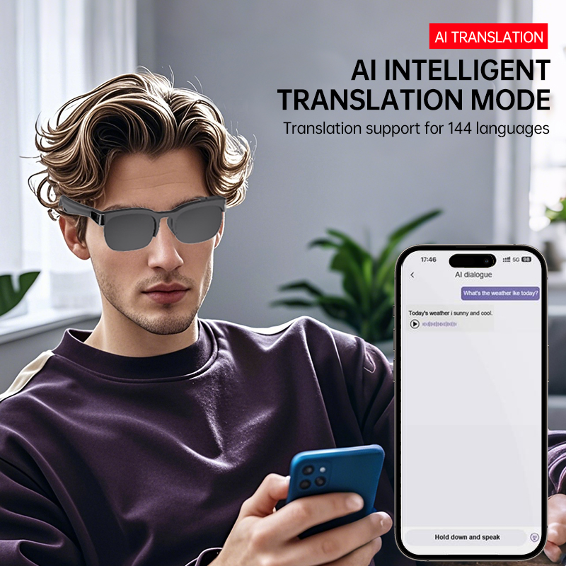 Inteligentne okulary audio Blu – Audio Music For Video recenzja i cena