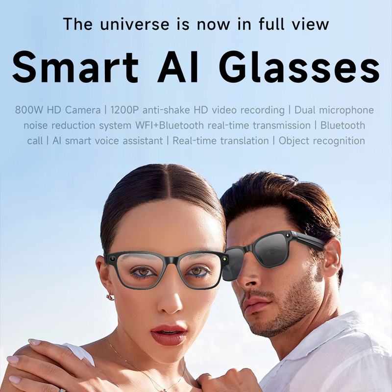Inteligentne okulary AI z 8-me – Audio Music For Video recenzja i cena