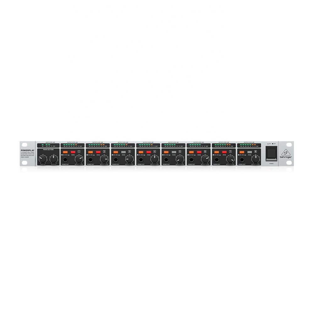 Behringer HA8000 V2 8-kanałowy – Audio Music Distribution recenzja i cena